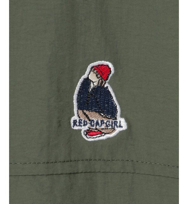VENCE share style「Red Cap Girl レッドキャップガール ワッペン付きナイロンジップベスト」|その他|