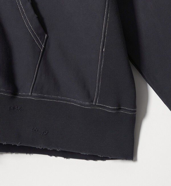 MONKEY TIME「サンフェード フレンチテリー フルジップ フーディー」|カーディガン|