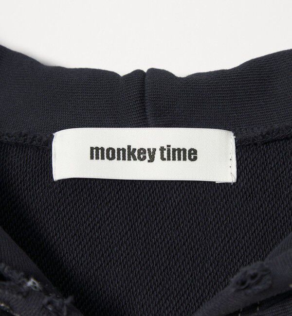 MONKEY TIME「サンフェード フレンチテリー フルジップ フーディー」|カーディガン|
