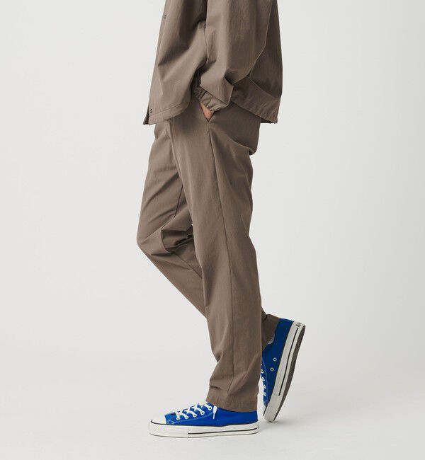 BEAUTY&YOUTH UNITED ARROWS「360&deg;MASTER 1プリーツ テーパード イージーパンツ NO.5 セットアップ対応 撥水 ストレッチ ウォッシャブル」|チノ|