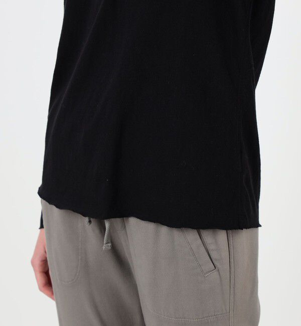 JAMES PERSE「スラブジャージーチュニックヘンリーネックプルオーバー WJD3285」|Tシャツ・カットソー|