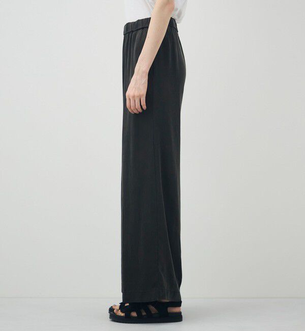 JAMES PERSE「サテンドローストリングワイドレッグパンツ WSWC1117」|その他|