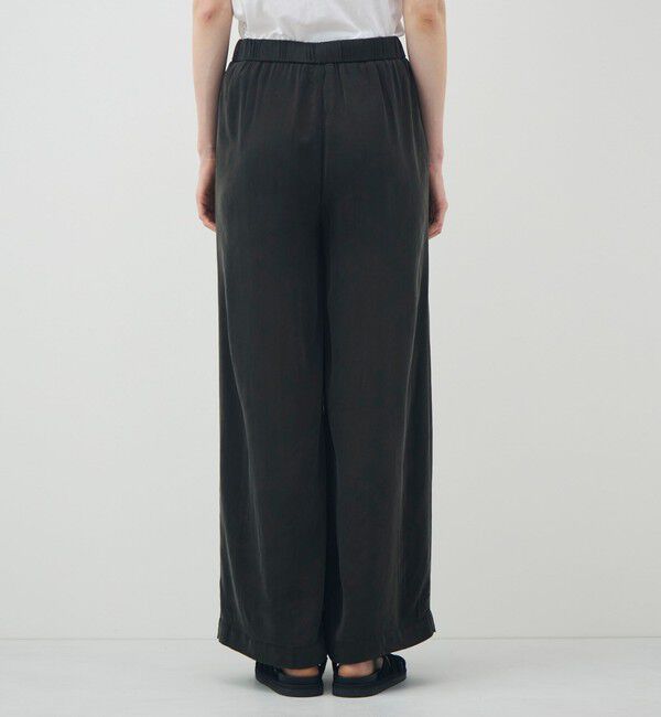 JAMES PERSE「サテンドローストリングワイドレッグパンツ WSWC1117」|その他|