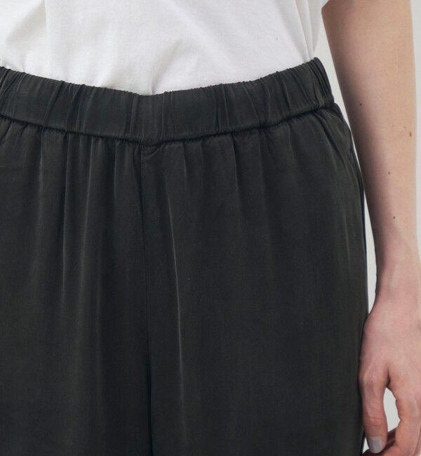 JAMES PERSE「サテンドローストリングワイドレッグパンツ WSWC1117」|その他|