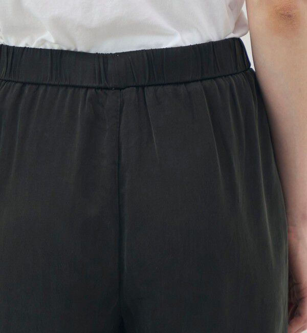 JAMES PERSE「サテンドローストリングワイドレッグパンツ WSWC1117」|その他|