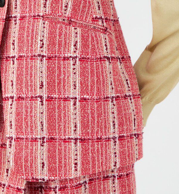 Ballsey「Cherry Pie スクエアネックジレ」|ベスト・ジレ|