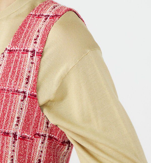 Ballsey「Cherry Pie スクエアネックジレ」|ベスト・ジレ|