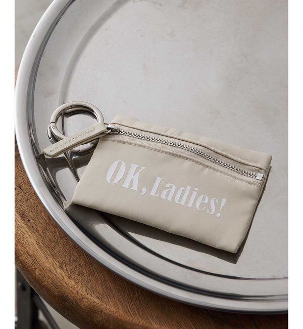 Hoaw.「【インフルエンサーコラボ】Nylon pouch」|ポーチ|ライトベージュ