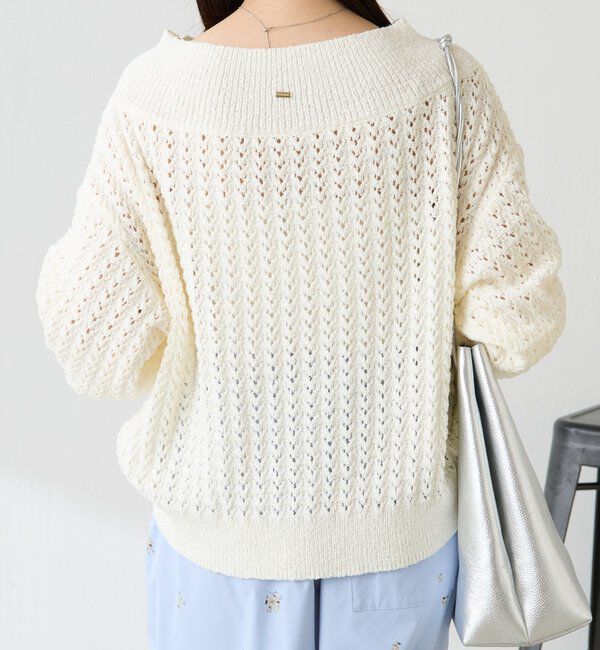  「レースステッチニット」|ニット・セーター|