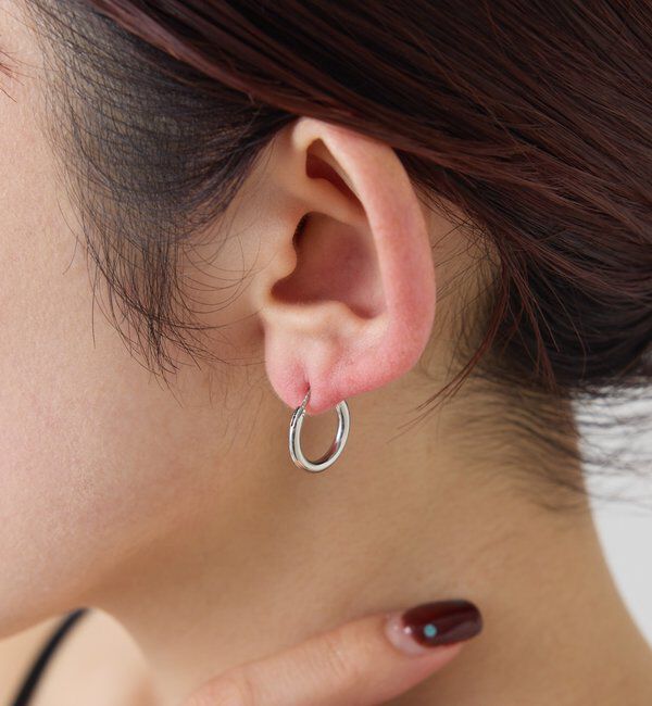  「【PAPILLONNER/パピヨネ】2セットフープピアス」|リング|シルバー