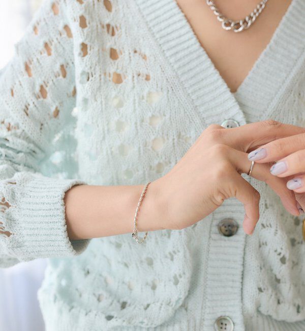  「予約【A・MONN(アモン)】ナツメチェーンブレスレット」|ブローチ・コサージュ|