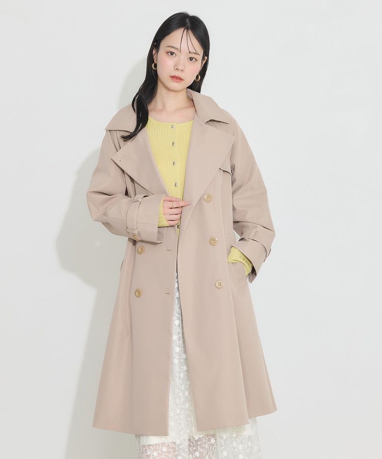 earth music&ecology「ベーシックトレンチコート」|トレンチコート|