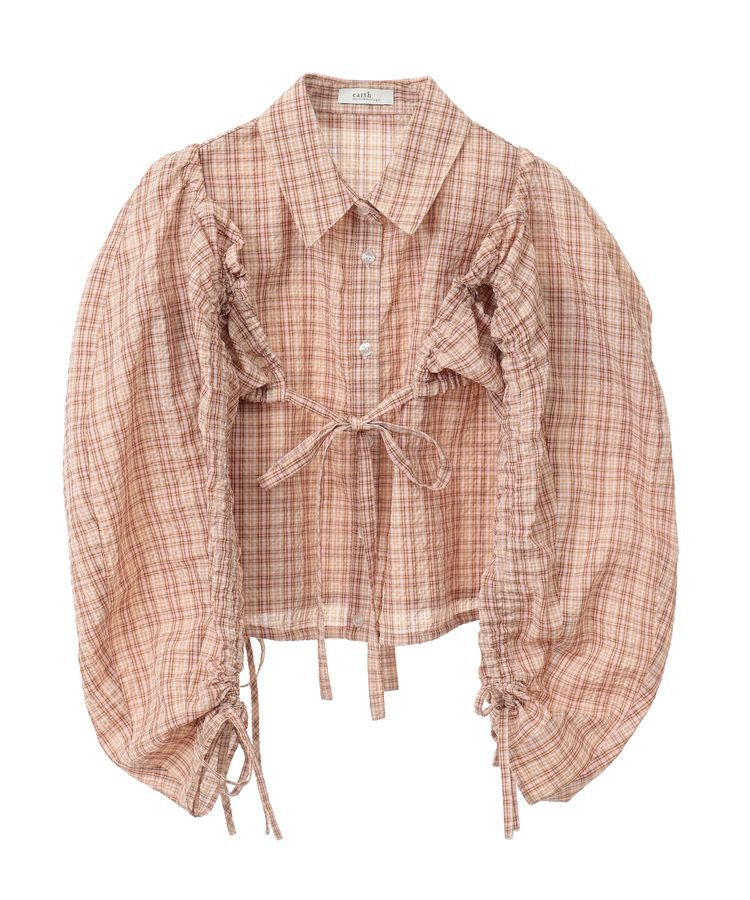 earth music&ecology「ボレロスリーブレイヤードシャツ」|シャツ・ブラウス|