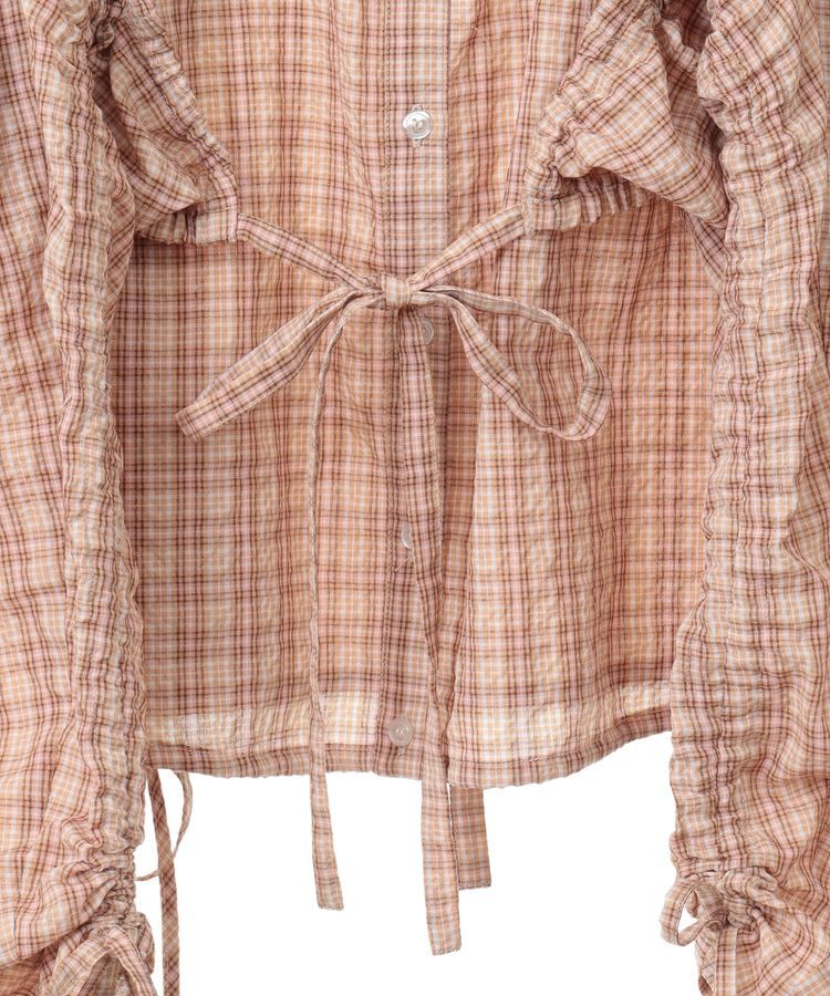 earth music&ecology「ボレロスリーブレイヤードシャツ」|シャツ・ブラウス|