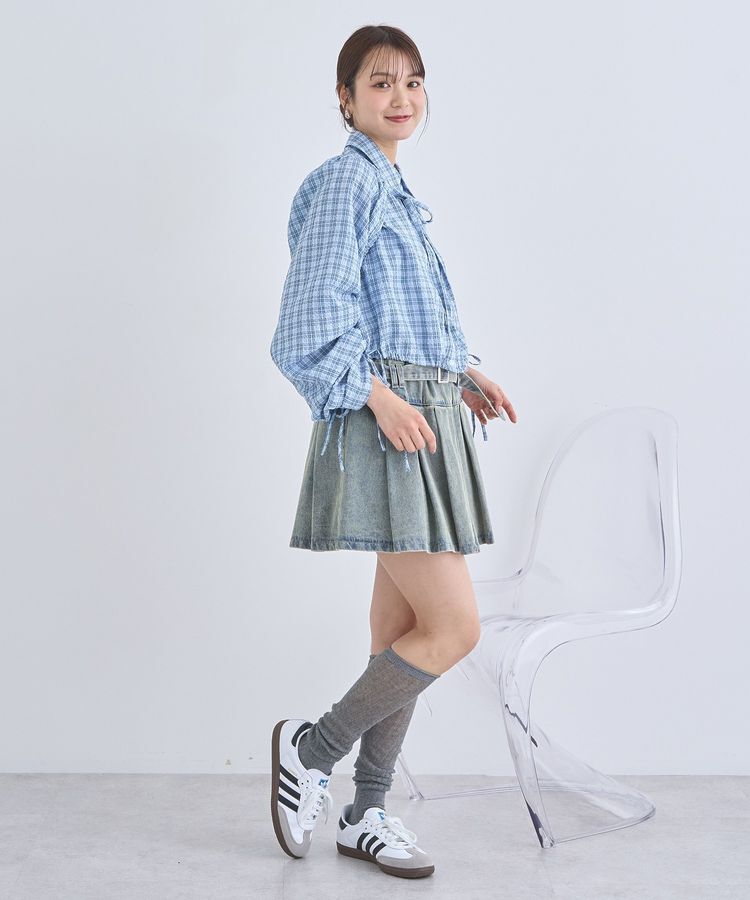 earth music&ecology「ボレロスリーブレイヤードシャツ」|シャツ・ブラウス|