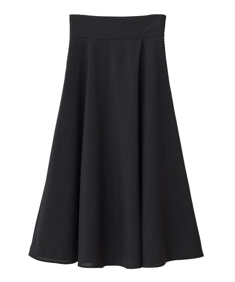 earth music&ecology「シアーバックレースアップフレアスカート」|フレア|