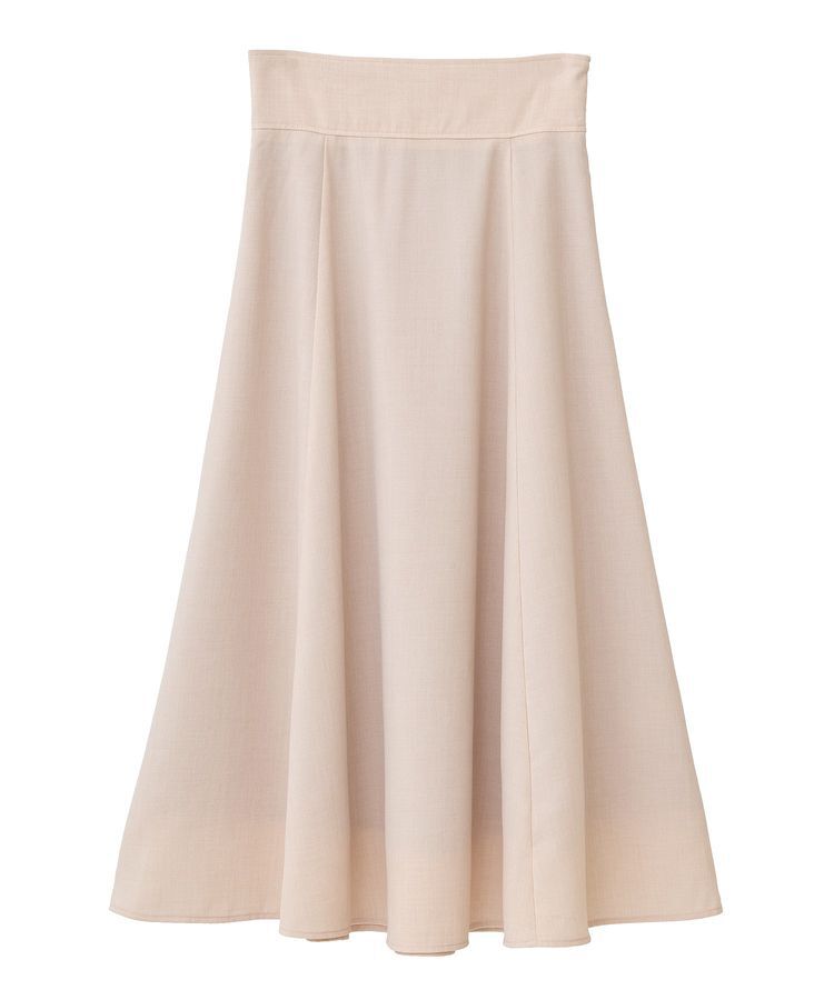 earth music&ecology「シアーバックレースアップフレアスカート」|フレア|