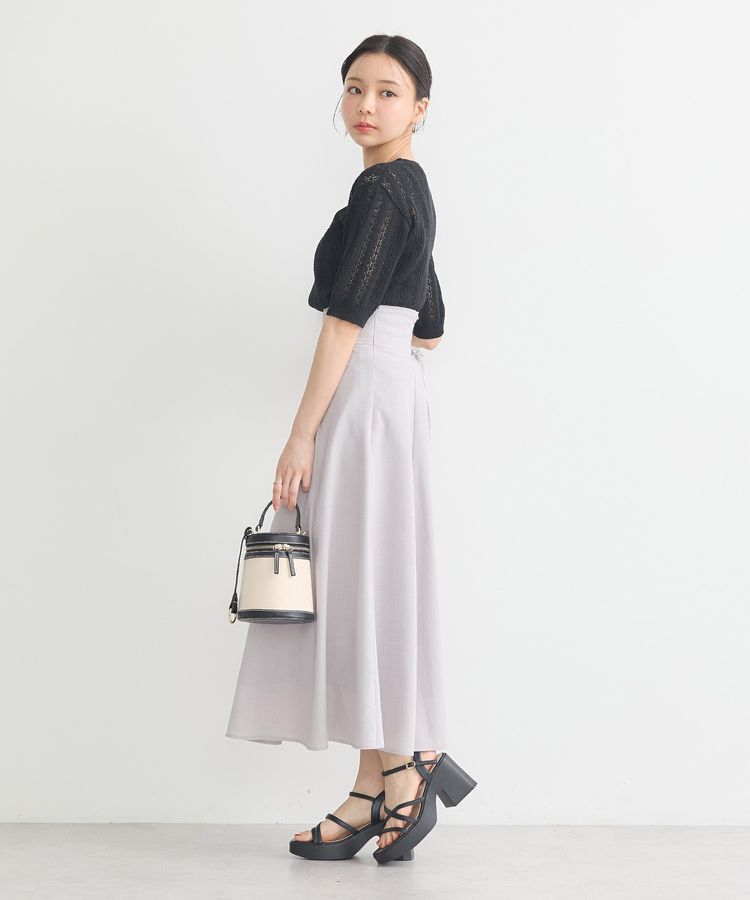 earth music&ecology「透かしニットプルオーバー」|ニット・セーター|