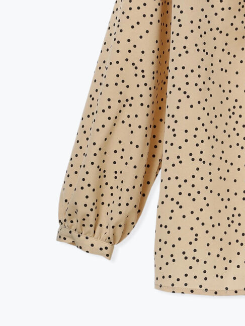 Te chichi TERRASSE「タックネックブラウス」|シャツ・ブラウス|