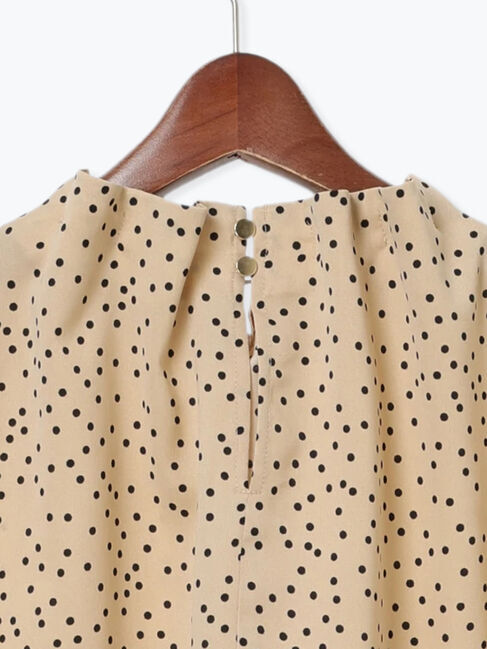 Te chichi TERRASSE「タックネックブラウス」|シャツ・ブラウス|