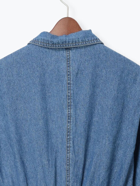 Te chichi「ウエストマークデニムシャツワンピース」|ワンピース|