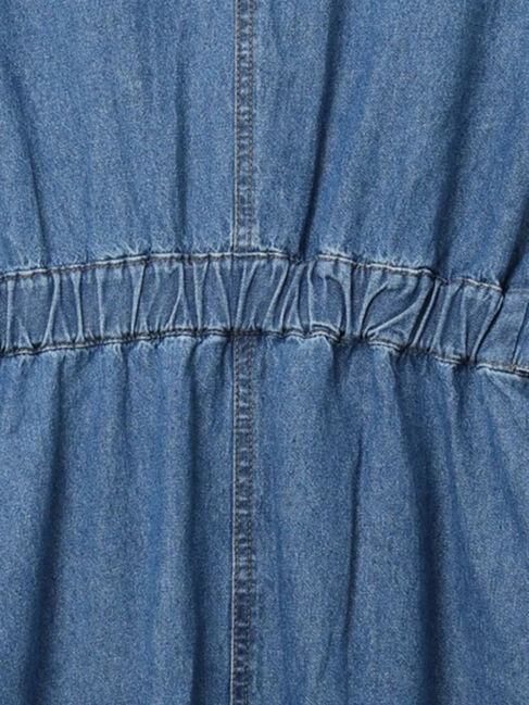 Te chichi「ウエストマークデニムシャツワンピース」|ワンピース|