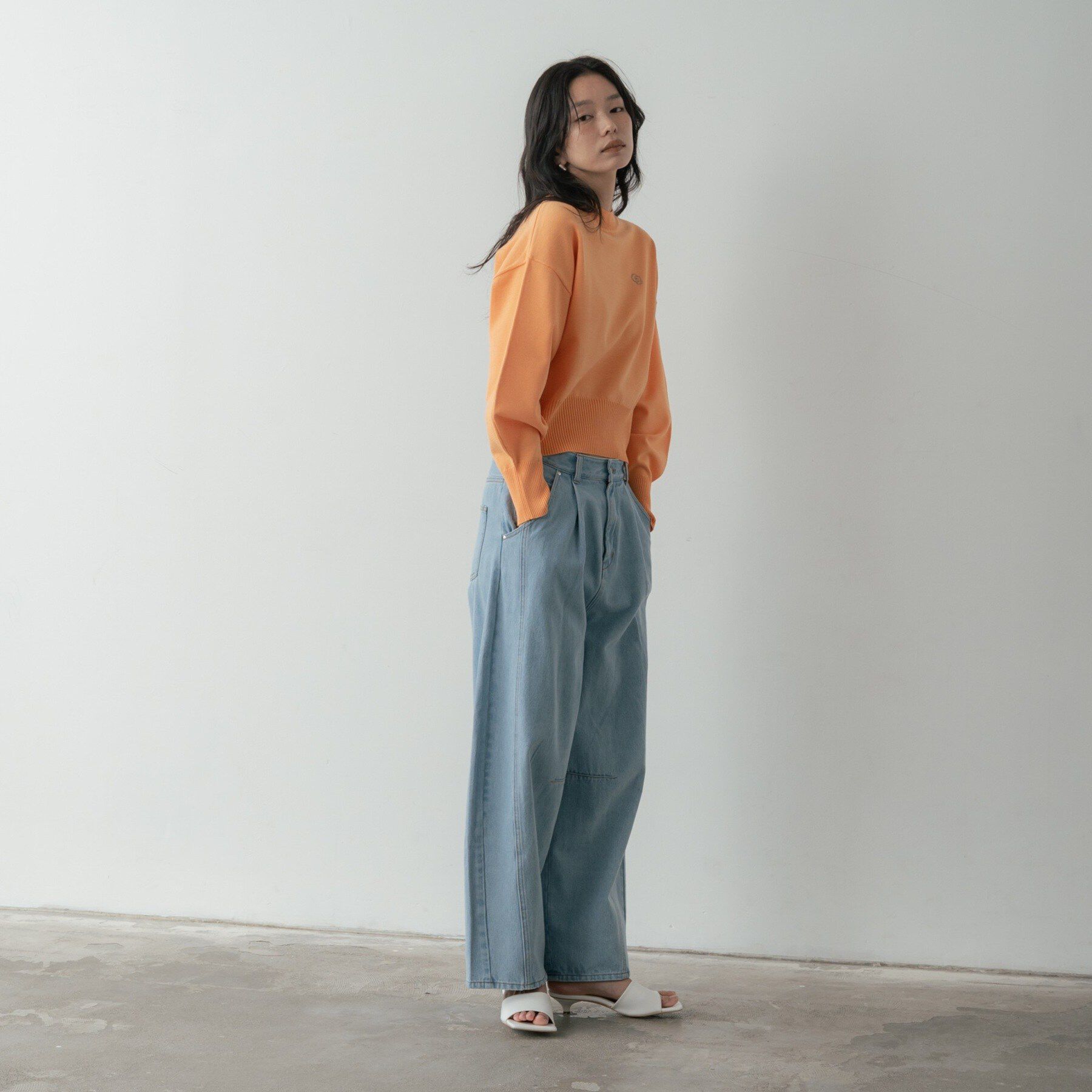 GALLEST「バレルデニムパンツ」|デニム|