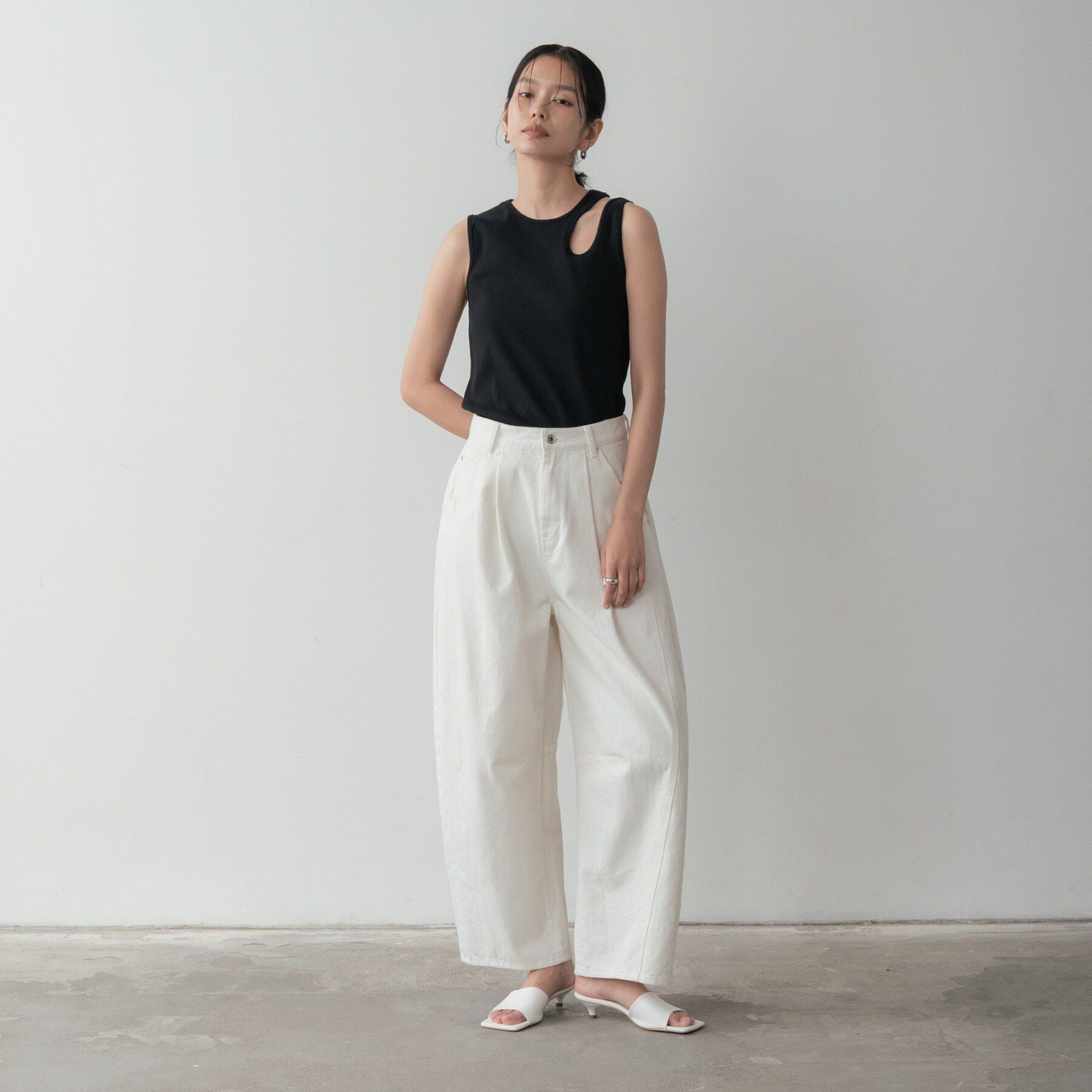 GALLEST「バレルデニムパンツ」|デニム|