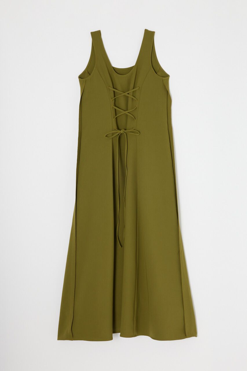 MOUSSY「レースアップワンピース　リサイクルポリエステル使用」|ワンピース|