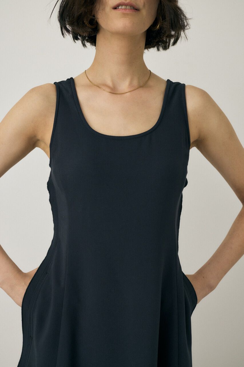 MOUSSY「レースアップワンピース　リサイクルポリエステル使用」|ワンピース|