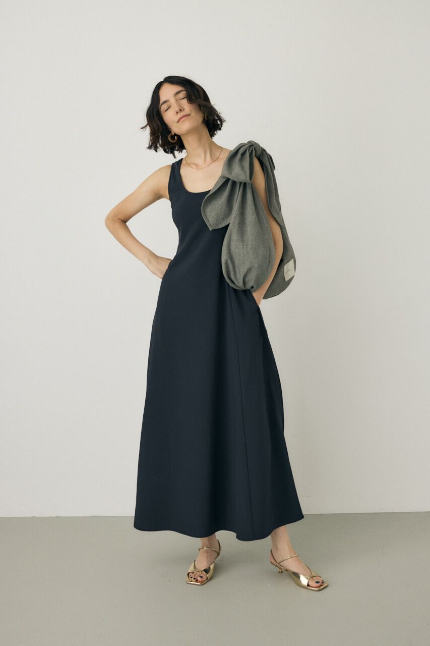 MOUSSY「レースアップワンピース　リサイクルポリエステル使用」|ワンピース|