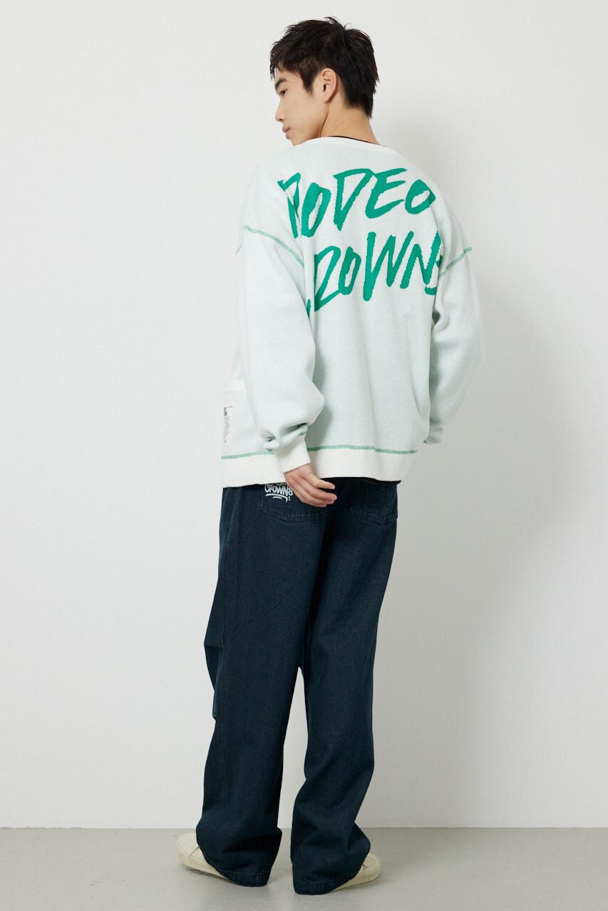 RODEO CROWNS「スウェットライクZIPカーディガン」|カーディガン|