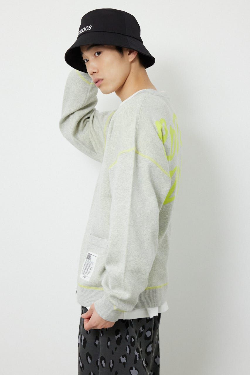 RODEO CROWNS「スウェットライクZIPカーディガン」|カーディガン|