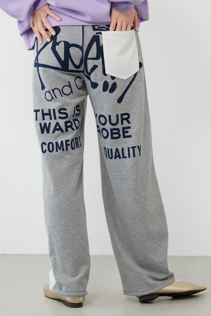 RODEO CROWNS「BIG sign logo コンビパンツ」|デニム|IVOY3