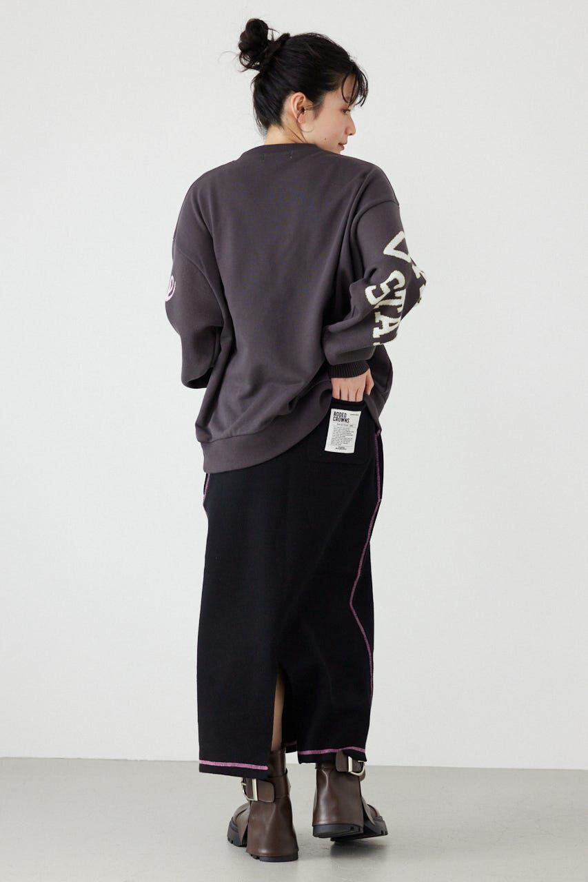 RODEO CROWNS「スリーブニットスウェットトップス」|Tシャツ・カットソー|