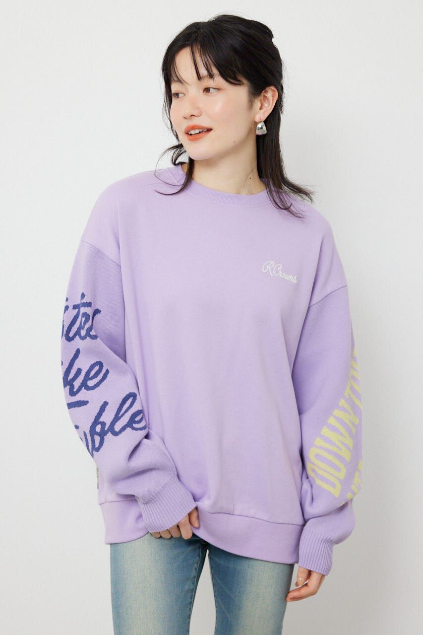 RODEO CROWNS「スリーブニットスウェットトップス」|Tシャツ・カットソー|PUR