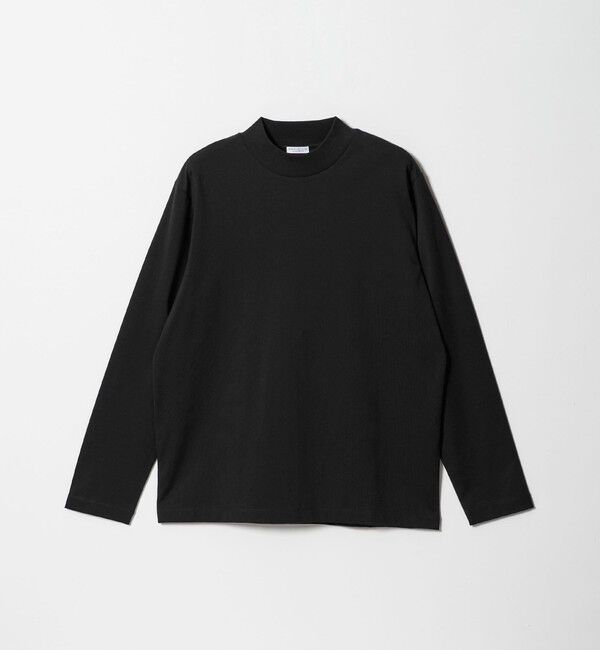 BEAUTY&YOUTH UNITED ARROWS「【WEB限定 WARDROBE SMART】クリア ガスコットン モックネック カットソー【抗菌・防臭】」|Tシャツ・カットソー|