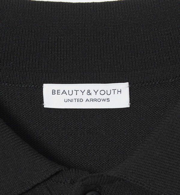 BEAUTY&YOUTH UNITED ARROWS「【WEB限定 WARDROBE SMART】KOUKIN ハイゲージ ニット ポロシャツ【抗菌・防臭】」|ニット・セーター|