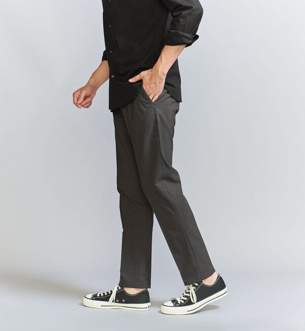 BEAUTY&YOUTH UNITED ARROWS「【WEB限定 WARDROBE SMART】ソロテックス オールシーズン パンツ」|スラックス|DK.GRAY
