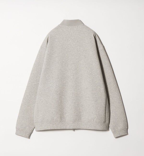 BEAUTY&YOUTH UNITED ARROWS「【WEB限定 WARDROBE SMART】ダブルニット ジップブルゾン/セットアップ対応【抗菌・防臭】」|ブルゾン・スタジャン|