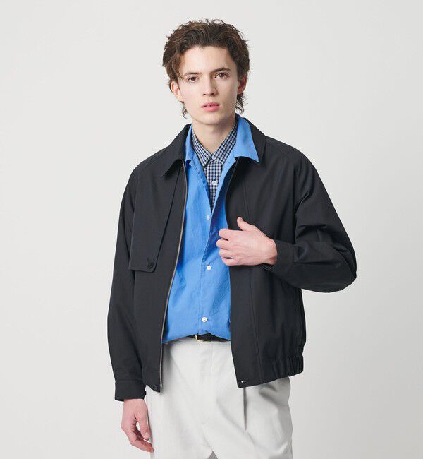 BEAUTY&YOUTH UNITED ARROWS「Veldam ギャバ ショート ジャケット」|ブルゾン・スタジャン|