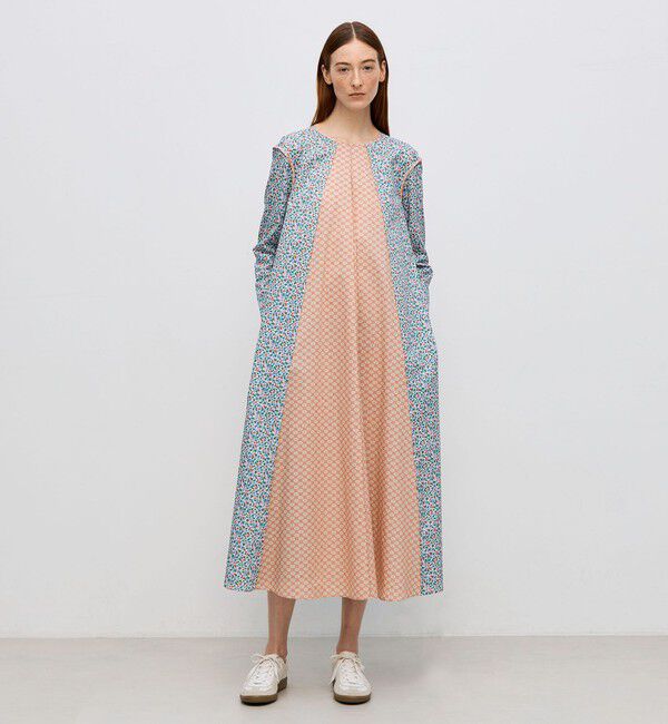 BACCA「コットンリバティプリント ロングワンピース」|ワンピース|