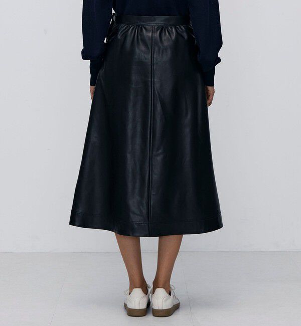 BACCA「シープスキン フレアスカート」|フレア|