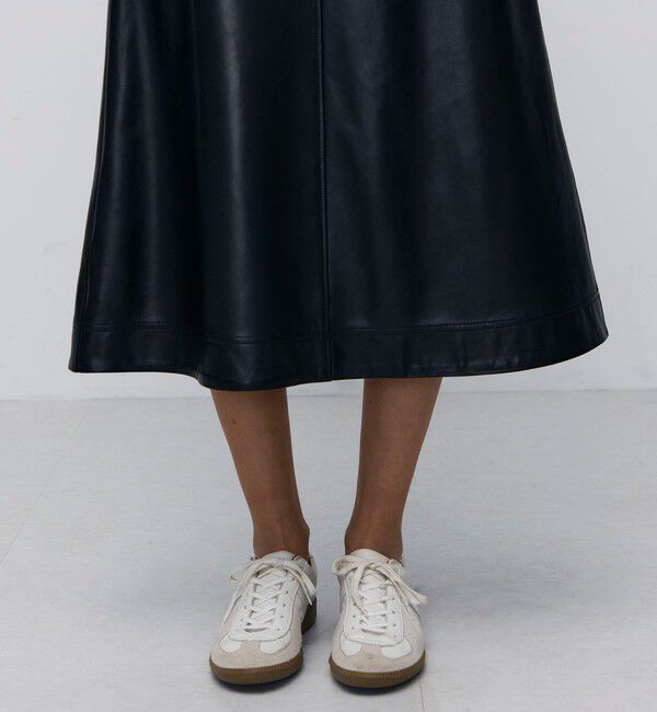 BACCA「シープスキン フレアスカート」|フレア|