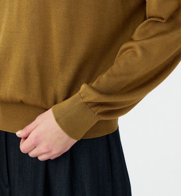 Ballsey「【WEB先行予約】エヴァーシルク クルーネックプルオーバー」|ニット・セーター|