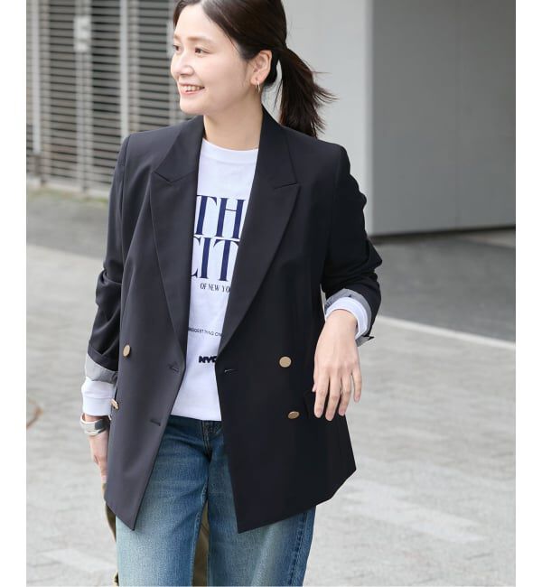 JOURNAL STANDARD/4B ダブルブレステッドジャケット