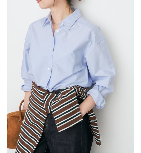 Spick & Span/ベーシックオックスシャツ