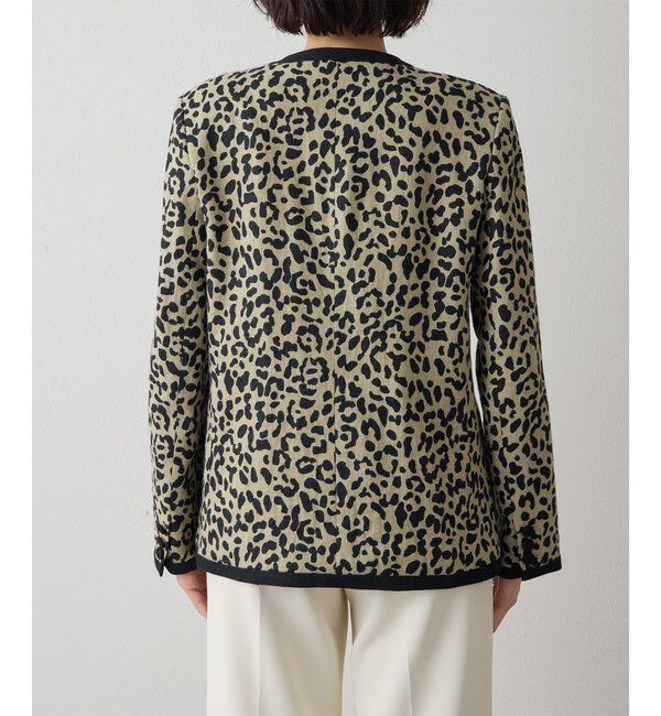 「リネンレオパードジャケット」|その他|