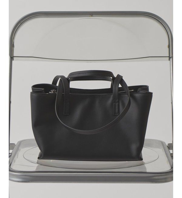 Hoaw.「【Hoaw.】WIDE HANDBAG S」|トートバッグ|ブラック