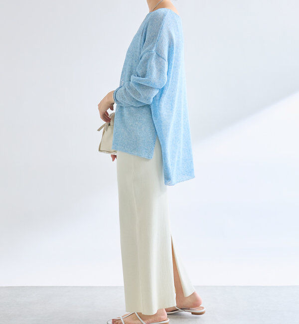  「メランジルーズニット」|ニット・セーター|